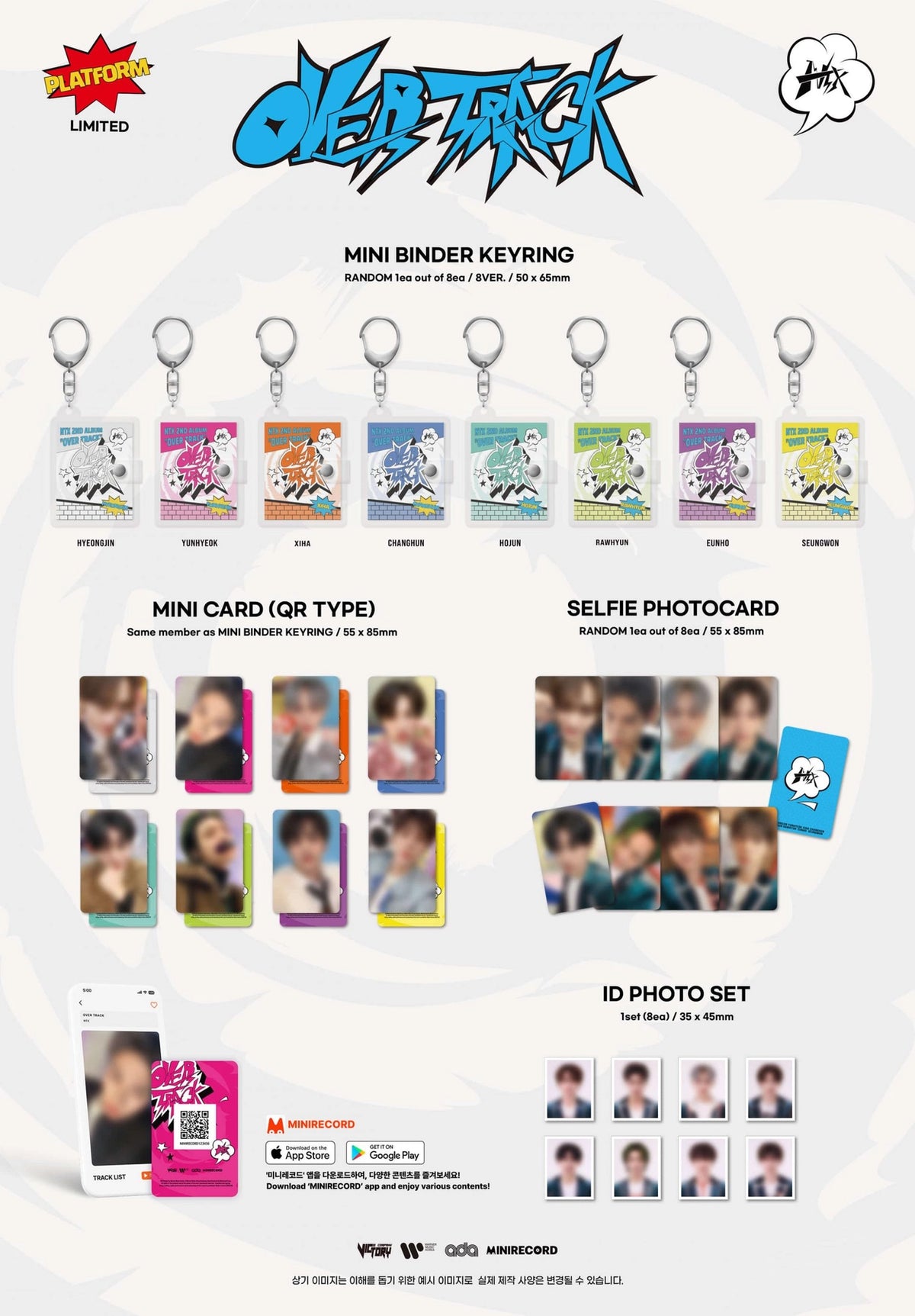 NTX - OVER TRACK (BINDER KEYRING VER)