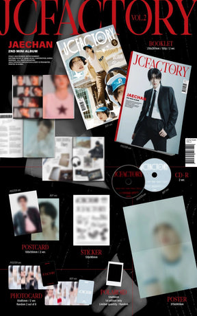 JAECHAN 2ND MINI ALBUM - JCFACTORY_VOL.2
