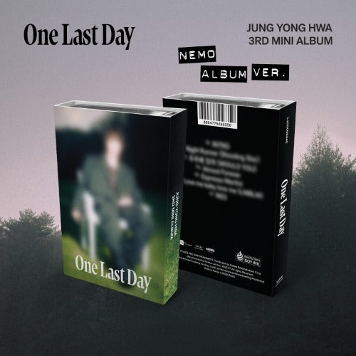 JUNG YONG HWA 3RD MINI ALBUM - ONE LAST DAY (NEMO ALBUM VER.) (LIMITED EDITION)