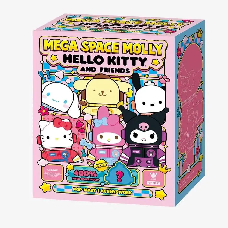 POP MART Authentic MEGA SPACE MOLLY 400% Hello Kitty and Friends  Mystery Box