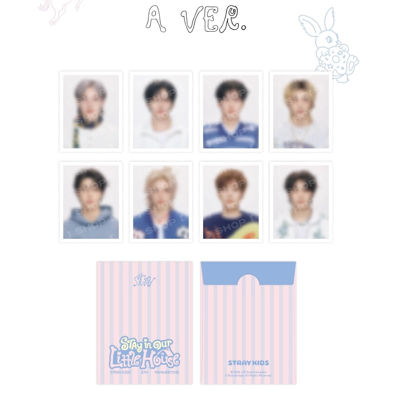STRAY KIDS - 6TH FANMEETING [STAY IN OUR LITTLE HOUSE] ID PHOTO SET OFFICIAL MD