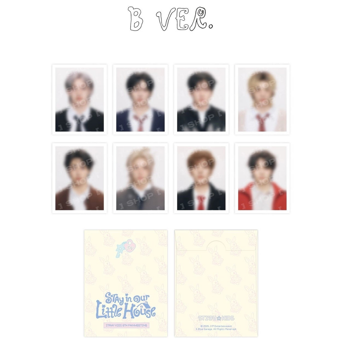 STRAY KIDS - 6TH FANMEETING [STAY IN OUR LITTLE HOUSE] ID PHOTO SET OFFICIAL MD
