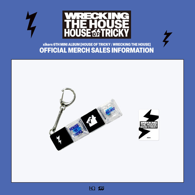 XIKERS - [HOUSE OF TRICKY : WRECKING THE HOUSE] POP-UP MD KEYCAP KEYRING