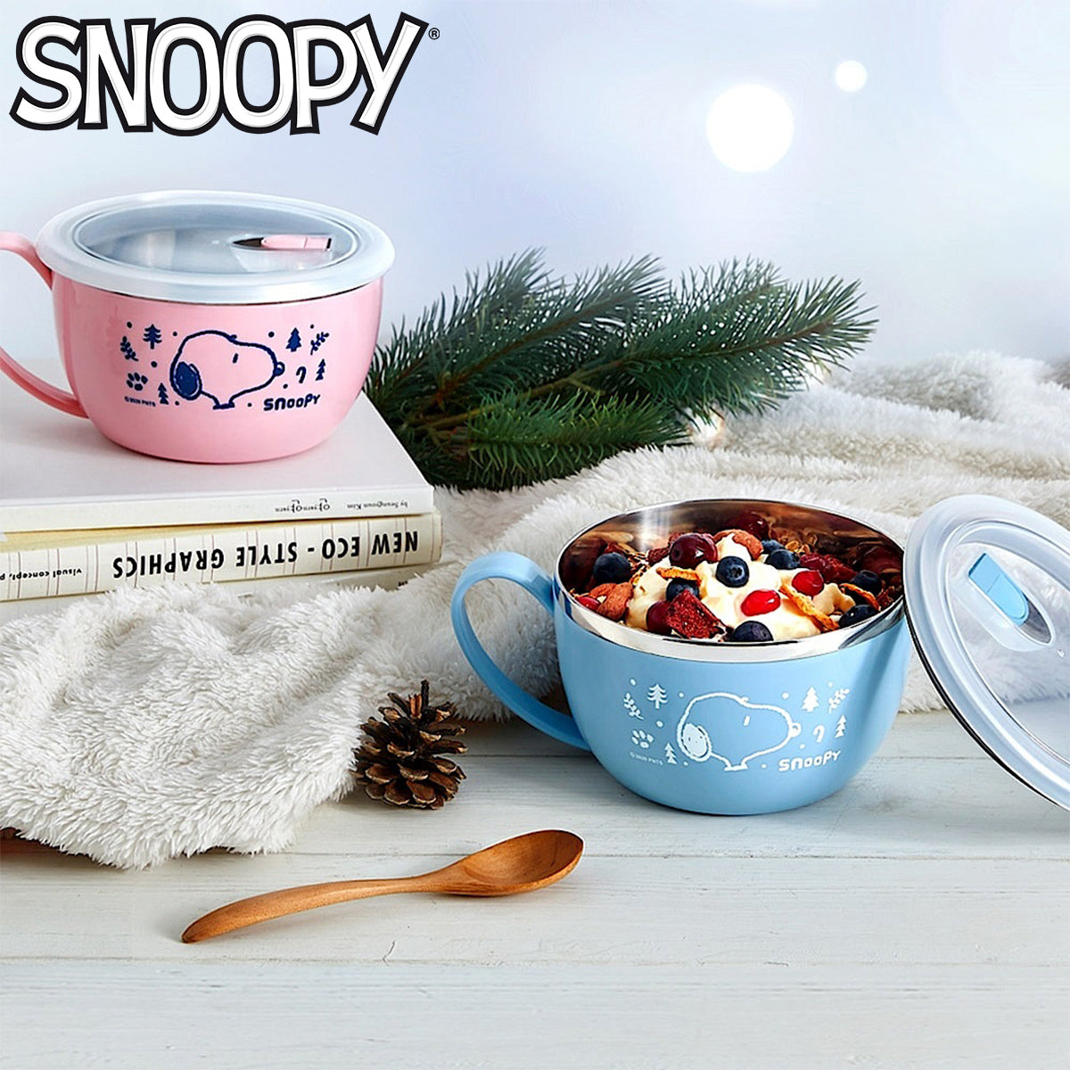 PEANUT SNOOPY© Stainless Steel Noodle Bowl (Taiwan Edition)