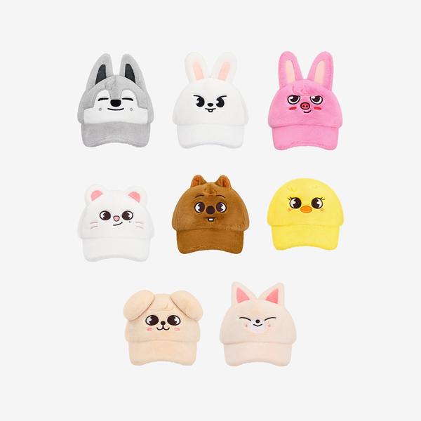 STRAY KIDS - 6TH FANMEETING [STAY IN OUR LITTLE HOUSE] SKZOO PLUSH CAP OFFICIAL MD