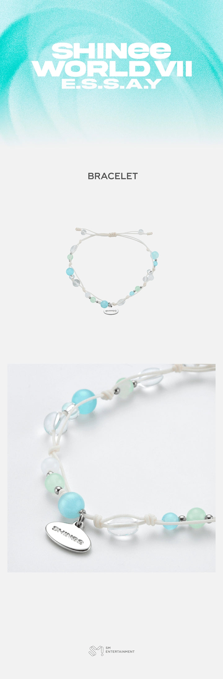 SHINEE - [SHINEE WORLD Ⅶ [E.S.S.A.Y] BRACELET