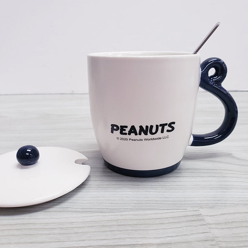 PEANUT SNOOPY© Charlie Mug With Lid & Spoon