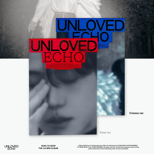 YANG YOSEOP 3RD MINI ALBUM - UNLOVED ECHO (POEM VER. / CINEMA VER.)