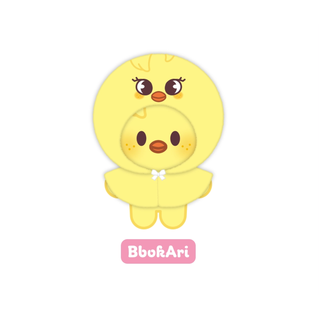 Stray Kids - [SKZ 5'CLOCK] OFFICIAL MD SKZOO 10CM PLUSH OUTFIT