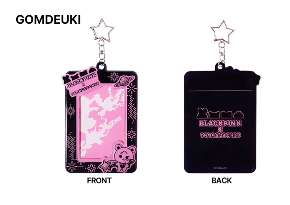 BLACKPINK X TAMAGOTCHI [TAMAGOTCHI] OFFICIAL MD BLACKPINK PVC CARD HOLDER