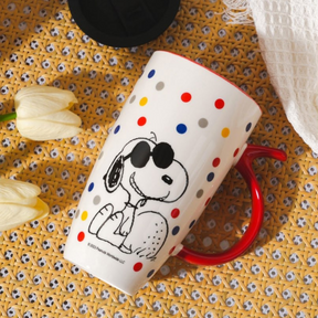 PEANUT SNOOPY Mug with Lid Large