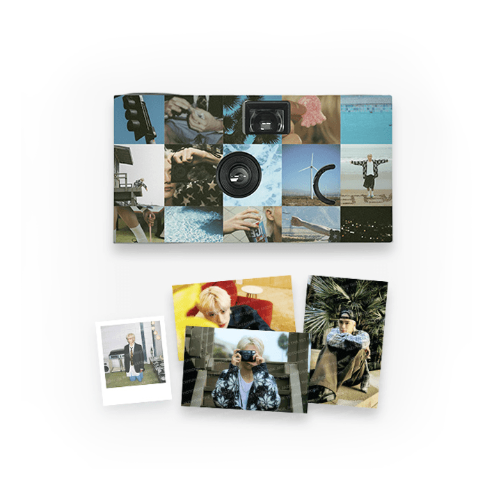 JAEHYUN (NCT 127) - THE 1ST PHOTOBOOK [FROM J : LOVE ACROSS THE MILES] MD DISPOSABLE CAMERA SET