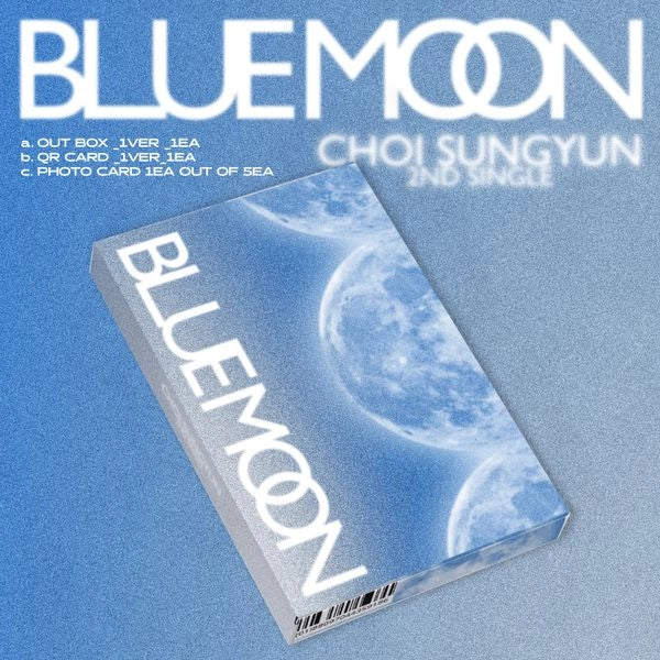 CHOI SUNGYUN 2ND SINGLE ALBUM - BLUE MOON