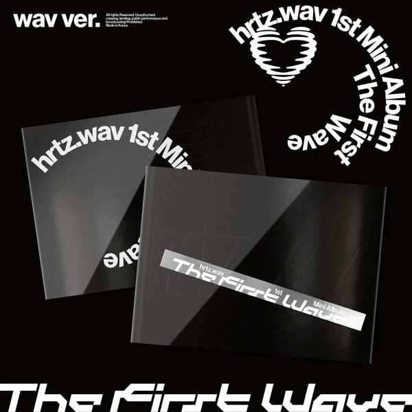 HRTZ.WAV 1ST MINI ALBUM - THE FIRST WAVE (WAV VER.)