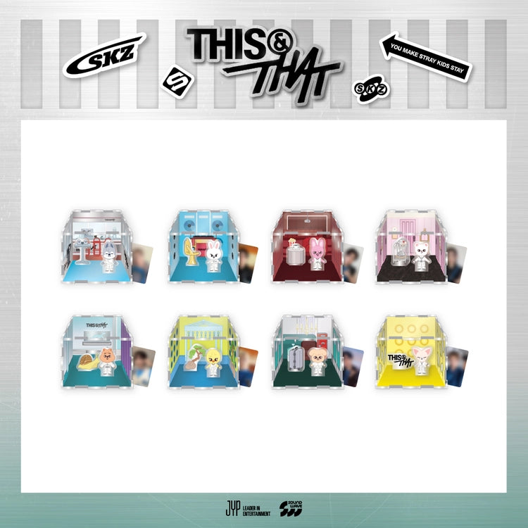 STRAY KIDS - [THIS & THAT] POP-UP MD SKZOO ACRYLIC CONTAINER BOX (WEEK 1)