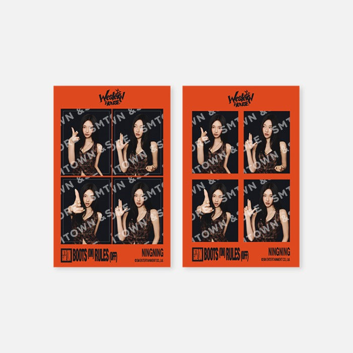 AESPA - 2026 SM ARTIST SEASON'S GREETINGS 4CUT PHOTO SET