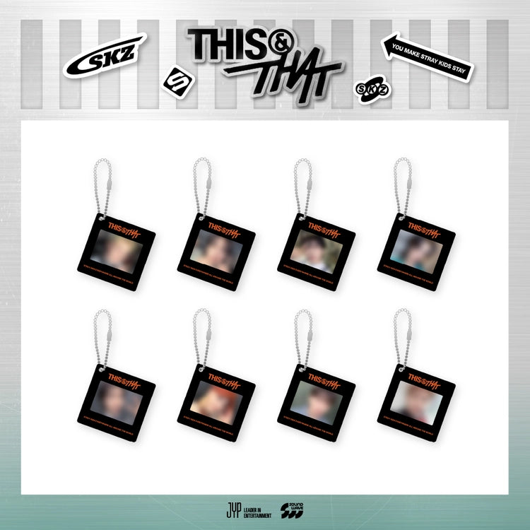 STRAY KIDS - [THIS & THAT] POP-UP MD PHOTO KEYRING (WEEK 1)
