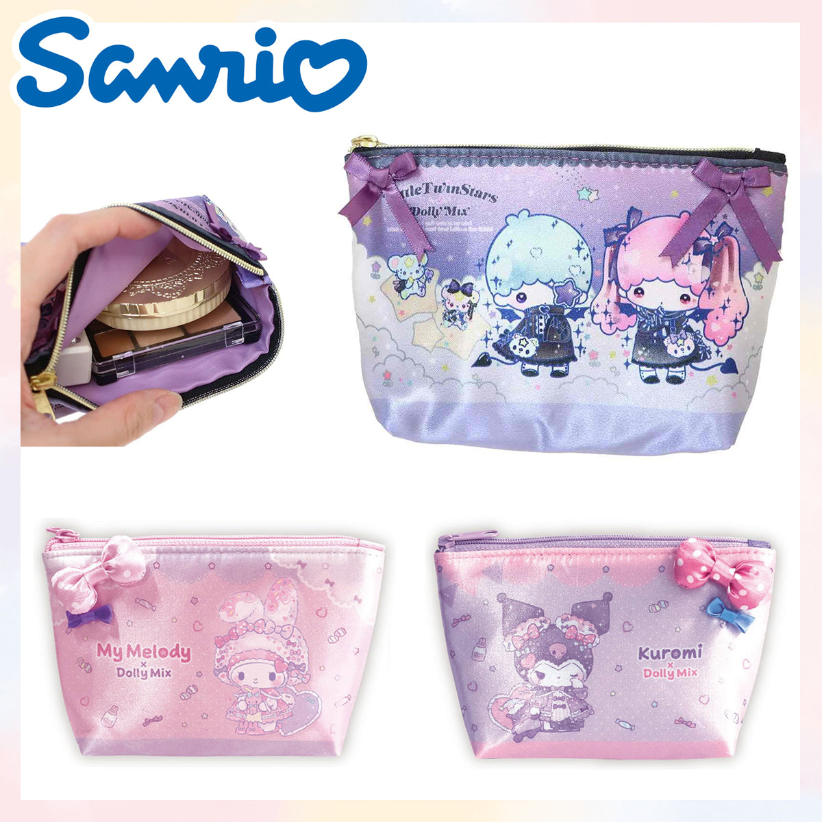 SANRIO© Dolly Mix Boat Pouch (Japan Edition)