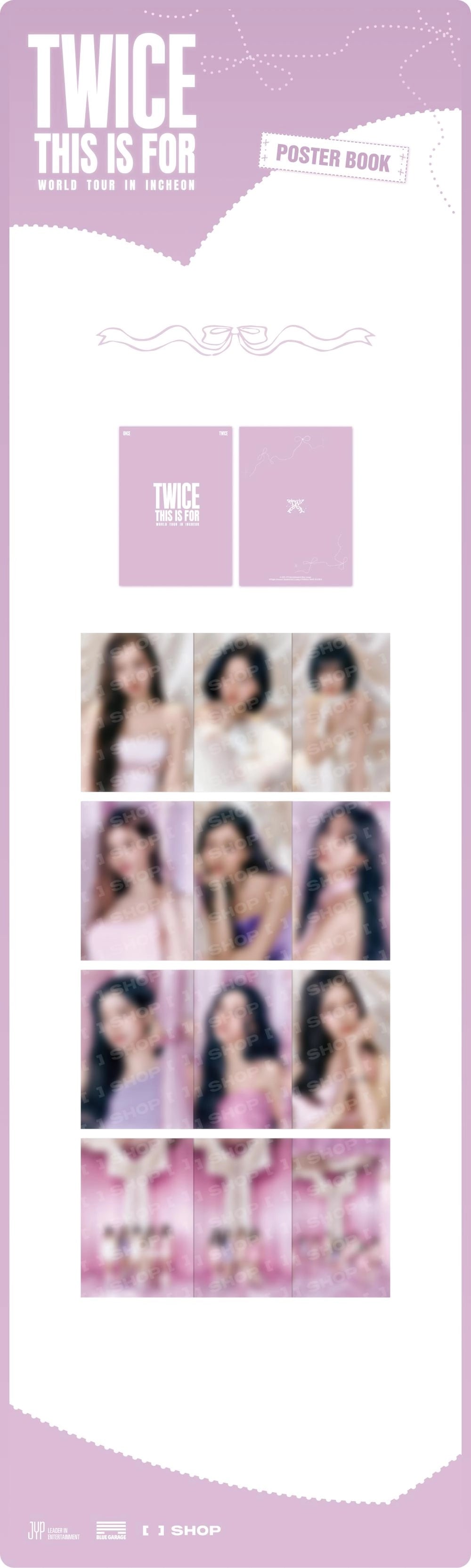 TWICE - <THIS IS FOR> WORLD TOUR IN INCHEON POSTER BOOK
