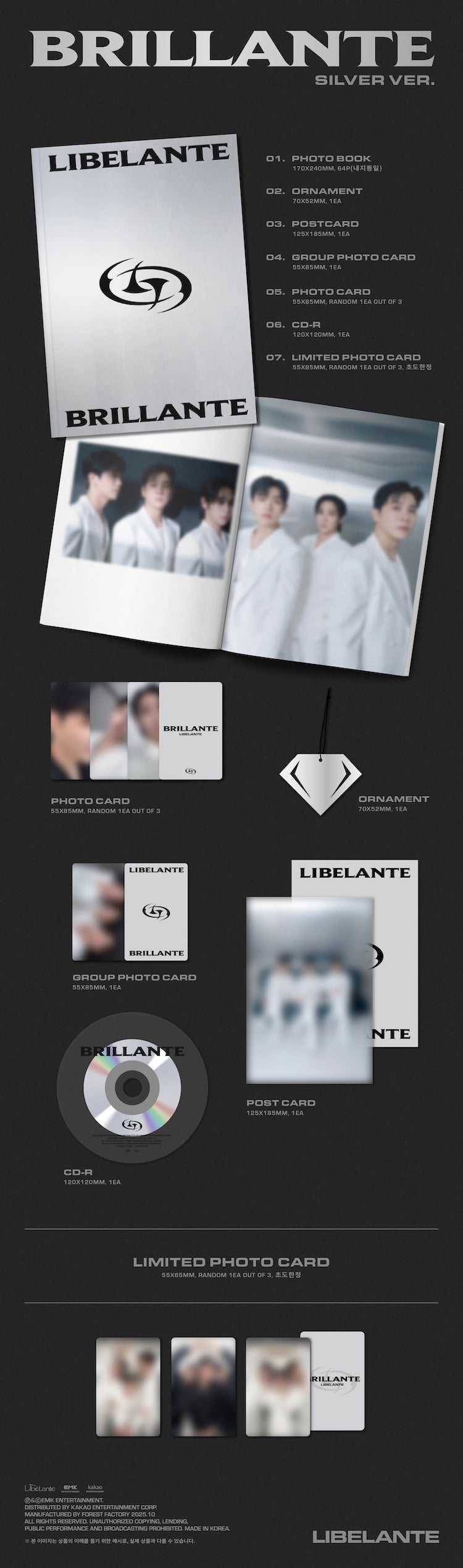 LIBELANTE 2ND MINI ALBUM - BRILLANTE