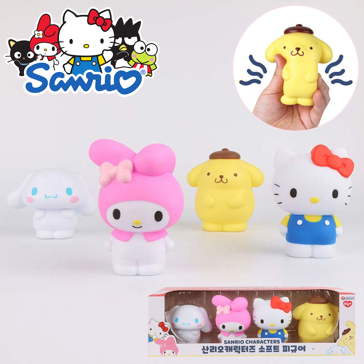SANRIO© Soft Figure 4in1 (Korea Edition)