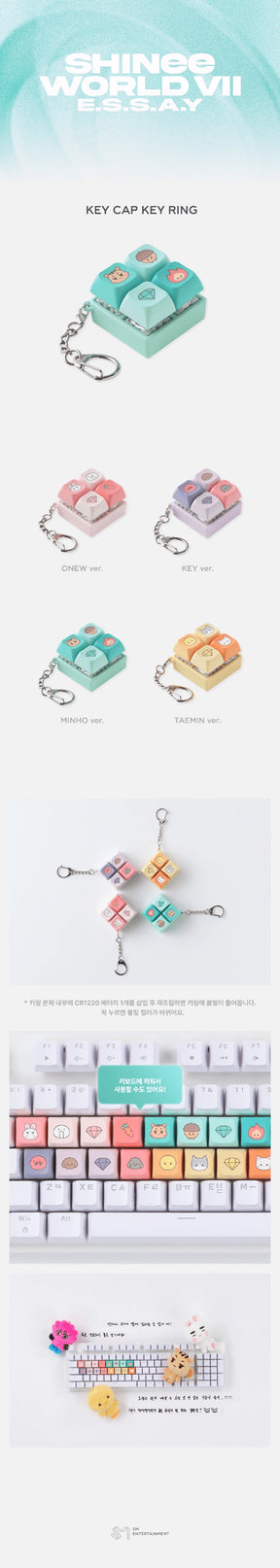 SHINee WORLD Ⅶ E.S.S.A.Y オーバーサイズシャツ　KEY SHINee WORLD Ⅶ E.S.S.A.Y オーバーサイズシャツ KEY - メルカリ
