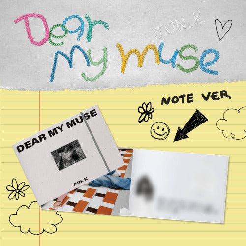 JUN.K 4TH MINI ALBUM - DEAR MY MUSE (DIGIPACK VER.)