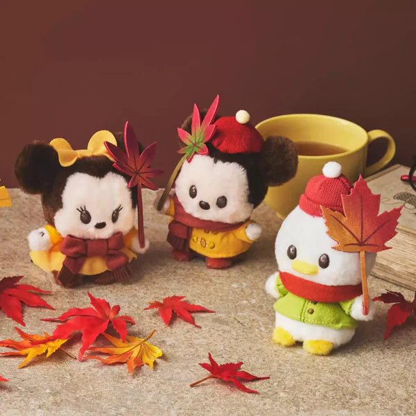 DISNEY© Fall Leave Plush (Japan Limited Edition)