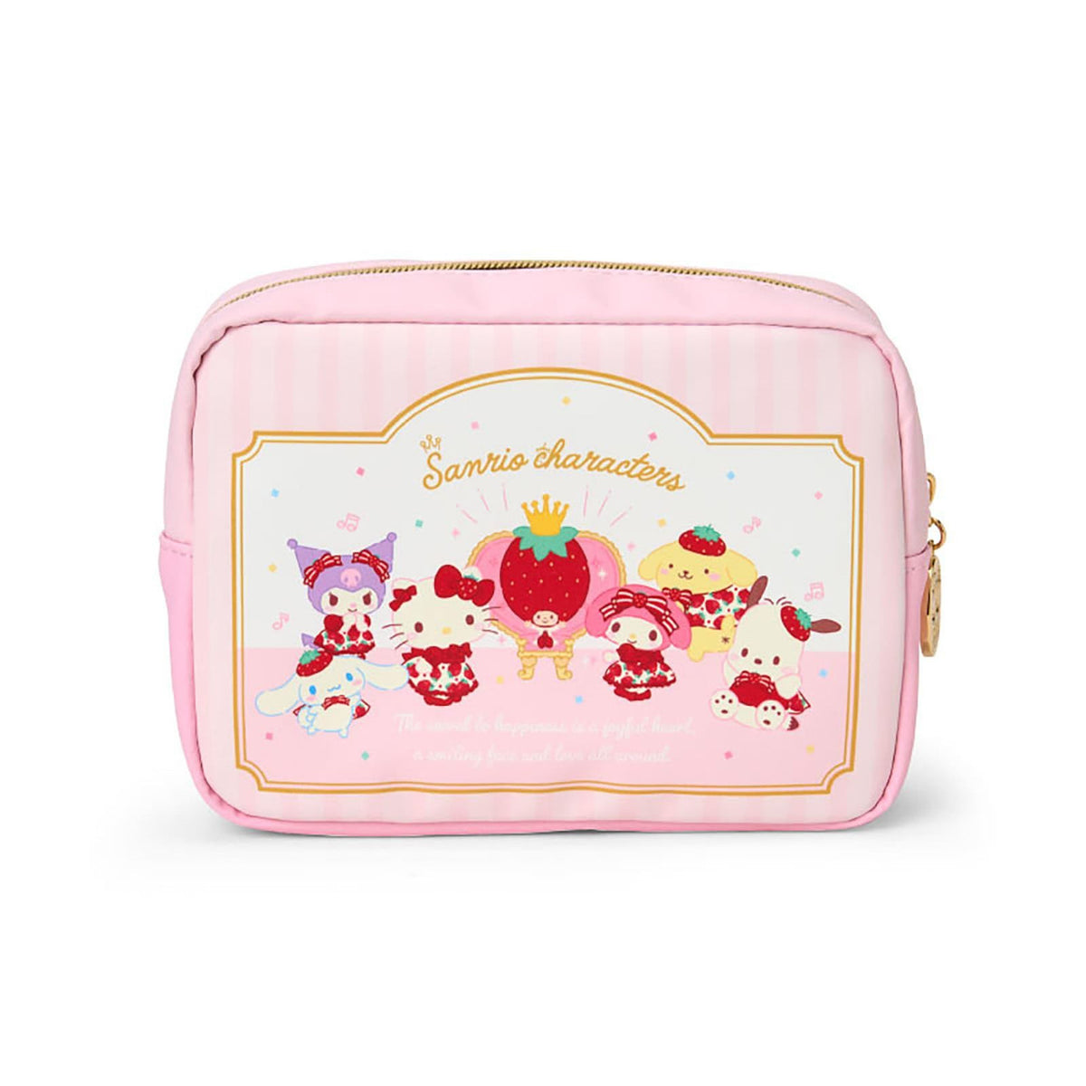 SANRIO© Strawberry Block Pouch (Japan Limited Edition)