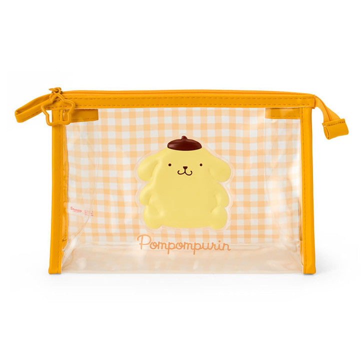 SANRIO© Plaid Clear Pouch (Japan Limited Edition)