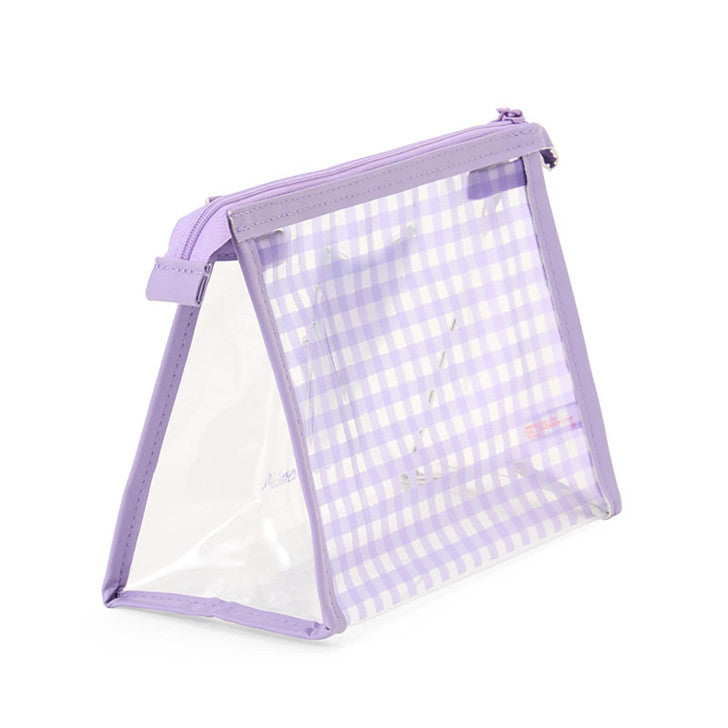 SANRIO© Plaid Clear Pouch (Japan Limited Edition)