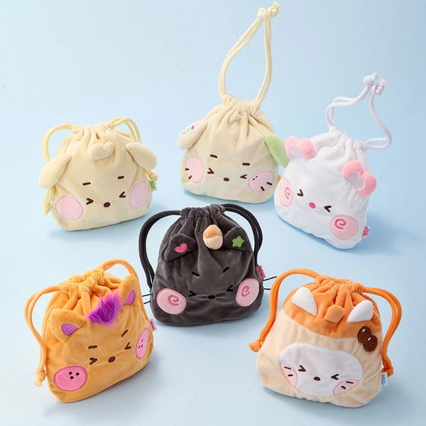 NCT WISH - [WISHNINI] 26 HOUSE FACE STRING POUCH OFFICIAL MD