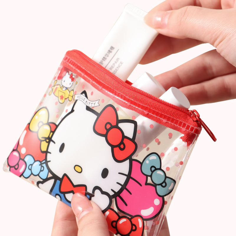 SANRIO© Hello Kitty 50th Anniversary Clear Coin Bag (Japan Edition)