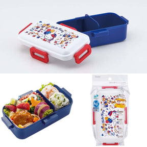 SANRIO© Hello Kitty 50th Anniversary 4-Lock Lunch Box 530ml (Japan Edition)