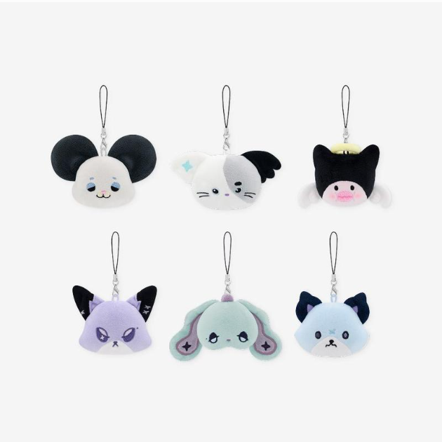 XDINARY HEROES - XDINARY MONSTERS FACE KEYRING - BEAUTIFUL MIND