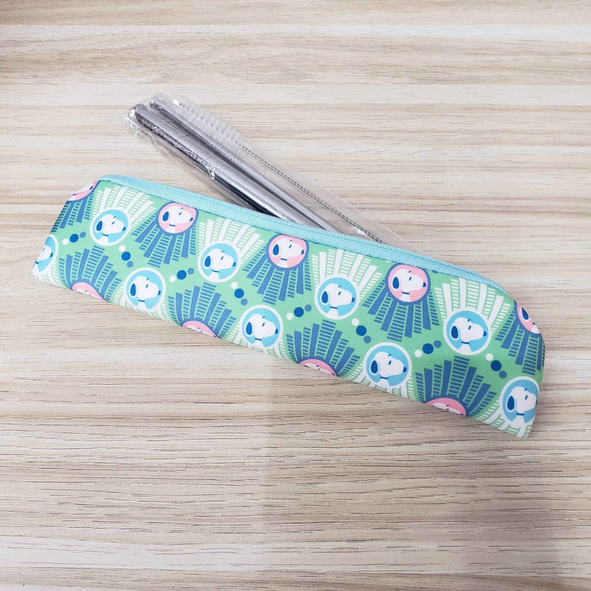 PEANUT SNOOPY© Stainless Steel Straw With Case (Taiwan Edition)