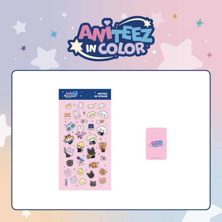 ATEEZ - 'ANITEEZ IN COLOR' MD ANITEEZ 3D STICKER