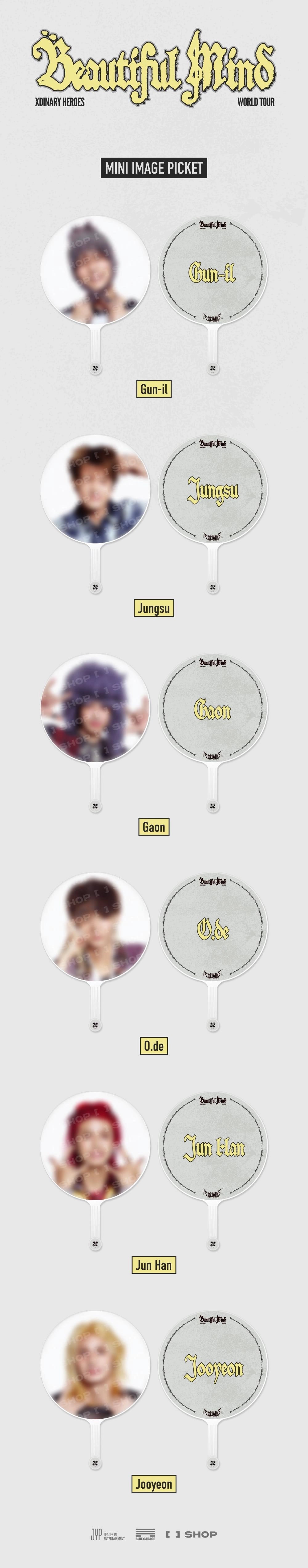 XDINARY HEROES - MINI IMAGE PICKET - BEAUTIFUL MIND