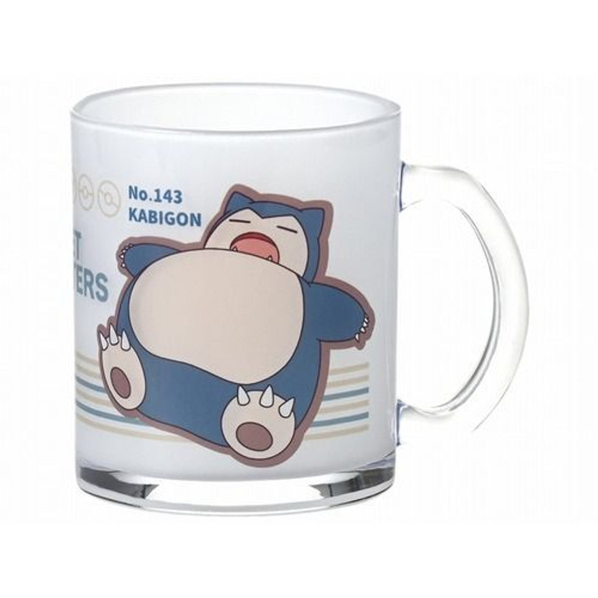 POKÉMON© Center Original Patterned Glass Mug (Made In Japan)