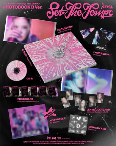 IZNA 3RD MINI ALBUM - SET THE TEMPO