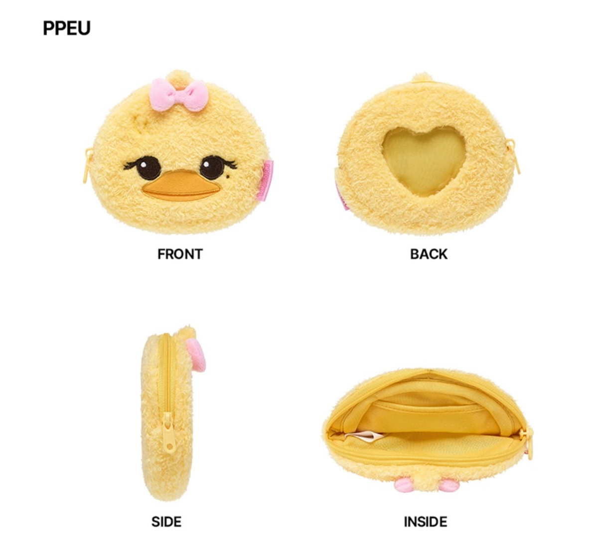 BLACKPINK X TAMAGOTCHI [TAMAGOTCHI] OFFICIAL MD BLACKPINK PLUSH FACE POUCH