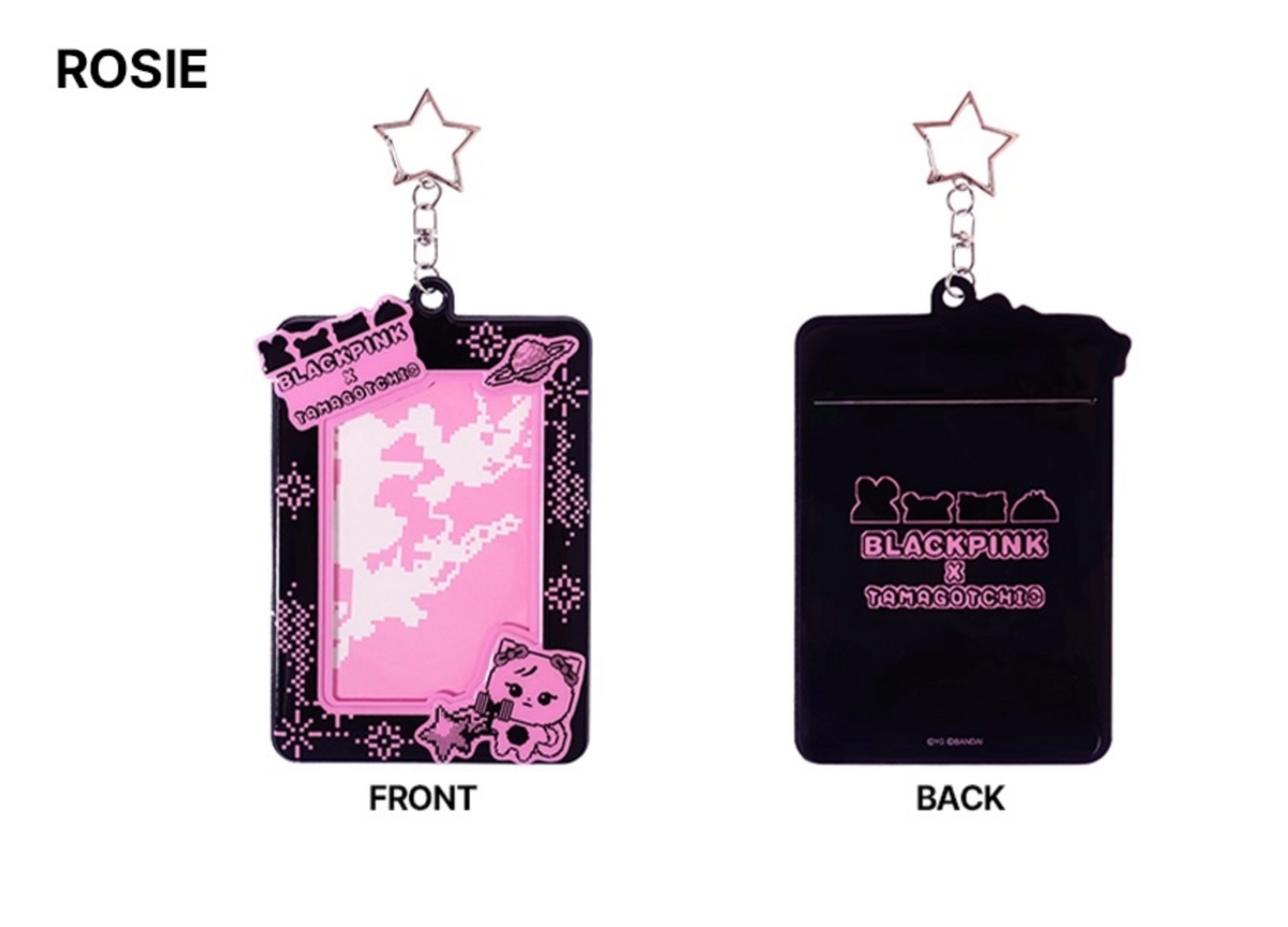 BLACKPINK X TAMAGOTCHI [TAMAGOTCHI] OFFICIAL MD BLACKPINK PVC CARD HOLDER