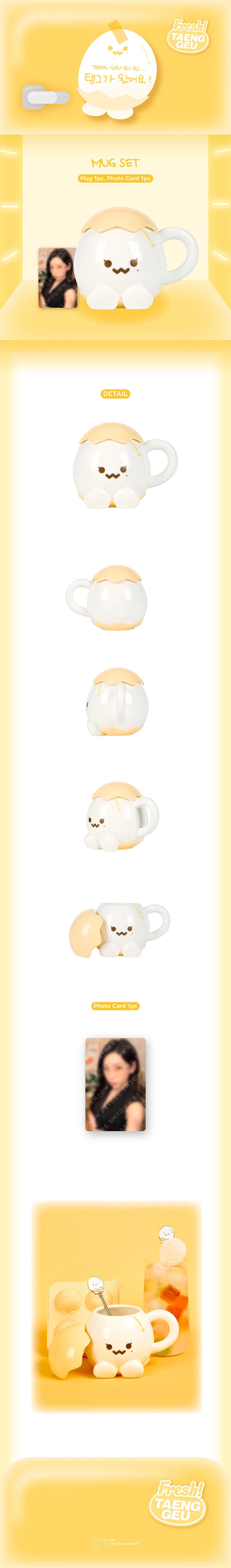 TAEYEON - [TAENG-GEU-RU-RU] MUG SET