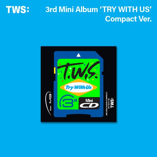 TWS 3RD MINI ALBUM - TRY WITH US (COMPACT VER.)(RANDOM VERSION)