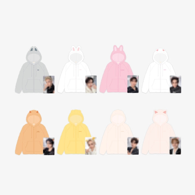 STRAY KIDS - [RUN IT SEOUL] SKZOO FLEECE HOOD ZIP-UP