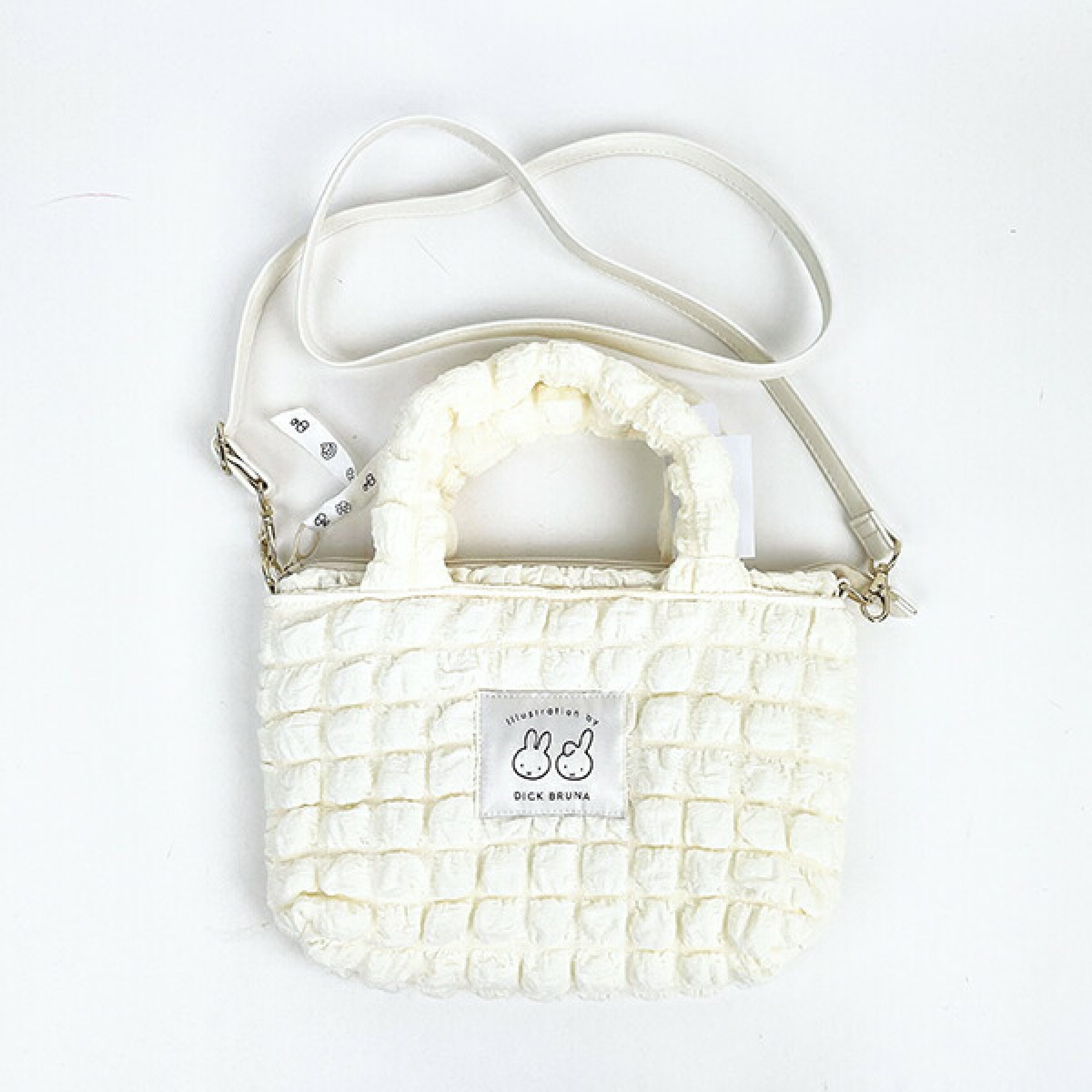 MIFFY© Quilt Handbag with Strap (Japan Edition)
