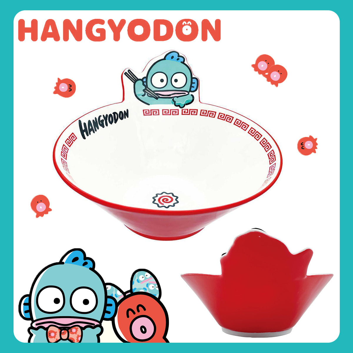 SANRIO© Hangyodon Donburi Bowl (Japan Edition)