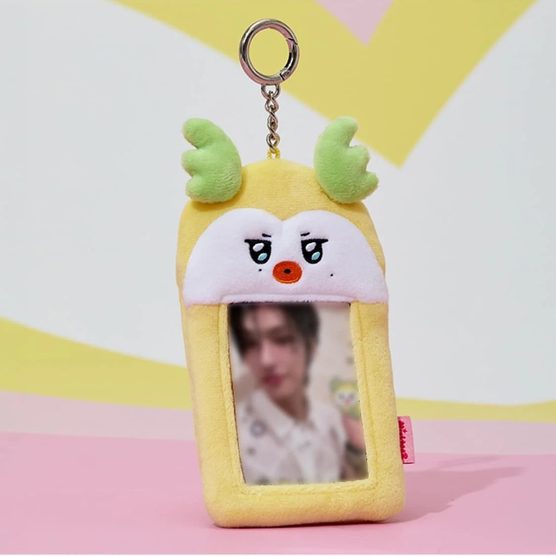 ATEEZ - MIGHTEEZ PHOTO CARD HOLDER PLUSH KEYRING OFFICIAL MD
