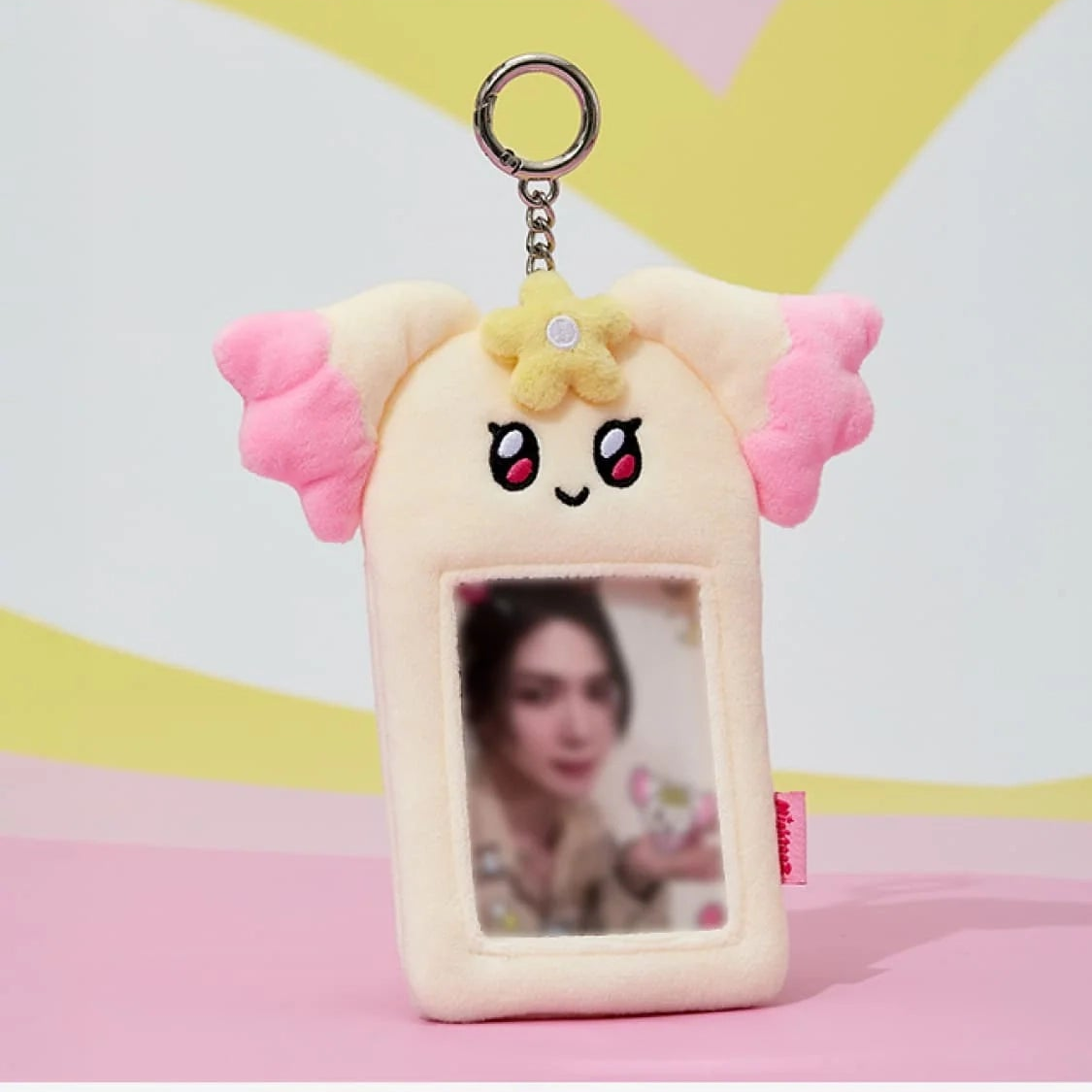 ATEEZ - MIGHTEEZ PHOTO CARD HOLDER PLUSH KEYRING OFFICIAL MD