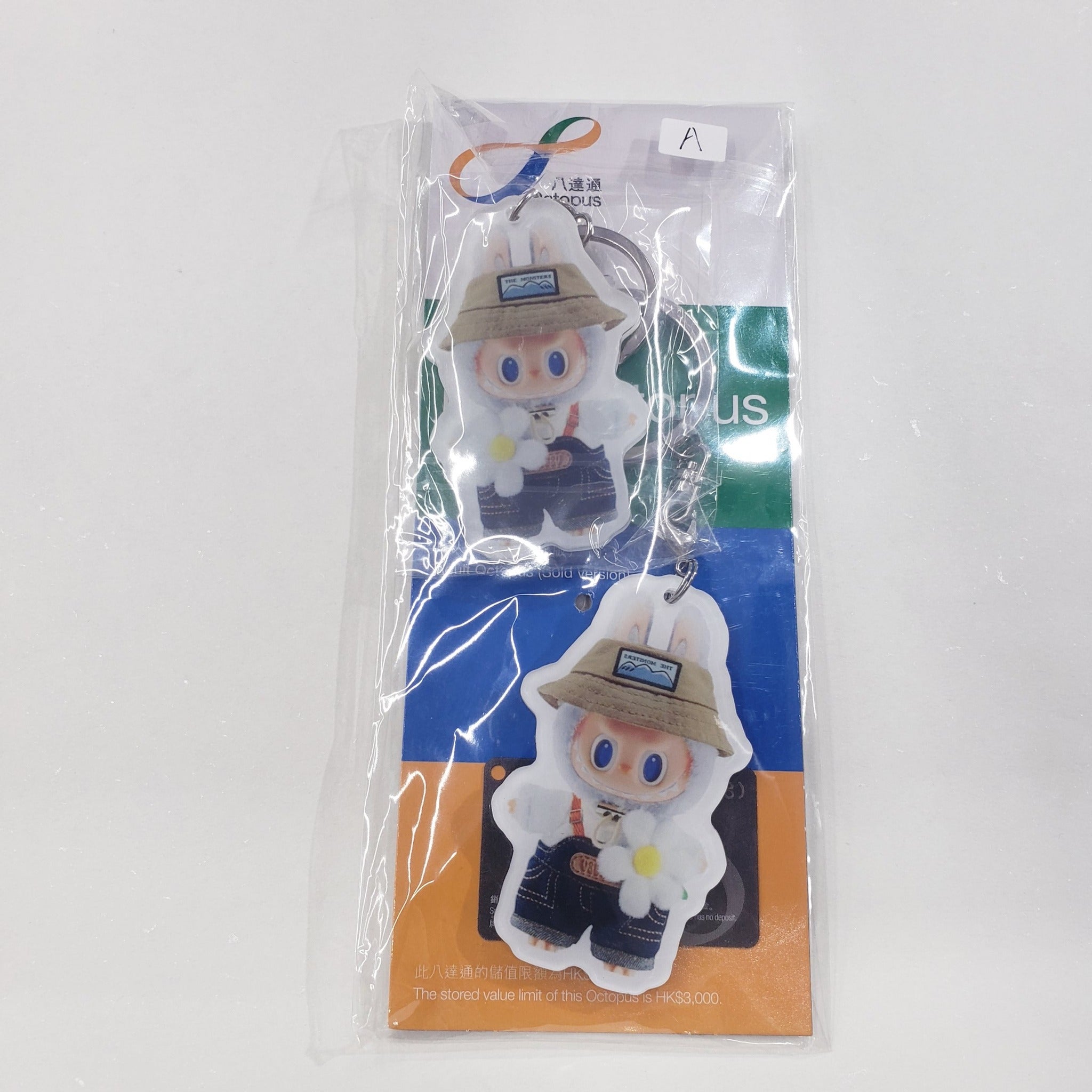Labubu Mini Octopus Keyholder (HK Edition)